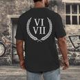 67 Roman Numerals Meme History Teacher Vintage History Men's Back Print T-Shirt, funny design 67 Roman Numerals Meme History Teacher Vintage History Men's Back Print T-Shirt, funny design
