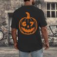 67 Six Seven Halloween Costume For Students Teachers Men's Back Print T-Shirt, funny design 67 Six Seven Halloween Costume For Students Teachers Men's Back Print T-Shirt, funny design