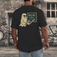 67 Teacher Halloween Skeleton Ghost Six Seven Meme Math Men's Back Print T-Shirt, funny design 67 Teacher Halloween Skeleton Ghost Six Seven Meme Math Men's Back Print T-Shirt, funny design