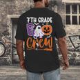 7th Grade Boo Crew Teacher Student Halloween Costume Men's Back Print T-Shirt, funny design 7th Grade Boo Crew Teacher Student Halloween Costume Men's Back Print T-Shirt, funny design