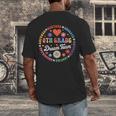 8th Grade Dream Team Eighth Grade Teacher Kid Back To School Men's Back Print T-Shirt, funny design