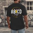 ABCD The Teacher Tour Last Day Of School Rockin' Teacher Men's Back Print T-Shirt, funny design ABCD The Teacher Tour Last Day Of School Rockin' Teacher Men's Back Print T-Shirt, funny design