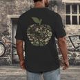 Apple Hearts Teacher Camouflage Clothing School Camo Apple For Men Women Girls Kids Men's Back Print T-Shirt, funny design Apple Hearts Teacher Camouflage Clothing School Camo Apple For Men Women Girls Kids Men's Back Print T-Shirt, funny design