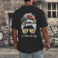 Art Teacher Life Messy Bun Back To School Art Teacher Men's Back Print T-Shirt, funny design Art Teacher Life Messy Bun Back To School Art Teacher Men's Back Print T-Shirt, funny design