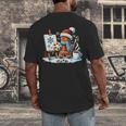 Artist Gingerbread Painter Art Teacher Student Christmas Men's Back Print T-Shirt, funny design Artist Gingerbread Painter Art Teacher Student Christmas Men's Back Print T-Shirt, funny design