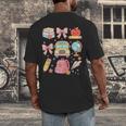 Back To School Coquette Teacher Women Girl Kindergarten PreK Men's Back Print T-Shirt, funny design Back To School Coquette Teacher Women Girl Kindergarten PreK Men's Back Print T-Shirt, funny design