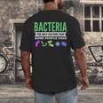 Bacteria Culture Biology Science Teacher Biologist Men's Back Print T-Shirt, funny design Bacteria Culture Biology Science Teacher Biologist Men's Back Print T-Shirt, funny design