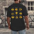 Bee Kind Positive Brave Happy Confident Humble Teacher Men's Back Print T-Shirt, funny design Bee Kind Positive Brave Happy Confident Humble Teacher Men's Back Print T-Shirt, funny design