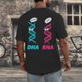 Biology Teacher DNA RNA Student Science Biologist Men Women Men's Back Print T-Shirt, funny design Biology Teacher DNA RNA Student Science Biologist Men Women Men's Back Print T-Shirt, funny design