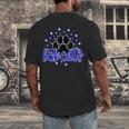 Blue Bobcats School Spirit Coquette Bow Mascot Teacher Men's Back Print T-Shirt, funny design Blue Bobcats School Spirit Coquette Bow Mascot Teacher Men's Back Print T-Shirt, funny design
