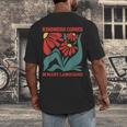 Boho Flower ESL Teacher Kindness Comes In Many Languages Men's Back Print T-Shirt, funny design