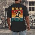 Bruh It's Field Day Teacher Happy Field Day Dabbing Boy Men's Back Print T-Shirt, funny design