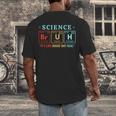Bruh Science Like Magic But Real Teachers Students Scientist Men's Back Print T-Shirt, funny design Bruh Science Like Magic But Real Teachers Students Scientist Men's Back Print T-Shirt, funny design