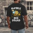 Bumble Bee Squad Honey Bumblebee Teacher Team Group Men's Back Print T-Shirt, funny design