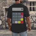 Calculator Math Teacher Halloween Costumes Women Men Adults Men's Back Print T-Shirt, funny design Calculator Math Teacher Halloween Costumes Women Men Adults Men's Back Print T-Shirt, funny design