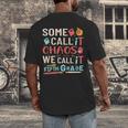 Some Call It Chaos We Call It Fifth Grade 5th Grade Teacher Men's Back Print T-Shirt, funny design Some Call It Chaos We Call It Fifth Grade 5th Grade Teacher Men's Back Print T-Shirt, funny design