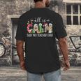 All Is Calm Said No Teacher Ever Teacher Christmas Men's Back Print T-Shirt, funny design All Is Calm Said No Teacher Ever Teacher Christmas Men's Back Print T-Shirt, funny design