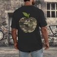 Camo Apple Camouflage Clothing School Student Camo Teacher Men Women Kids Men's Back Print T-Shirt, funny design Camo Apple Camouflage Clothing School Student Camo Teacher Men Women Kids Men's Back Print T-Shirt, funny design