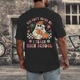 You Can't Scare Me I Teach High School Teacher Halloween Men's Back Print T-Shirt, funny design You Can't Scare Me I Teach High School Teacher Halloween Men's Back Print T-Shirt, funny design