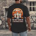 You Can't Scare Me I Teach Middle School Teacher Halloween Men's Back Print T-Shirt, funny design You Can't Scare Me I Teach Middle School Teacher Halloween Men's Back Print T-Shirt, funny design