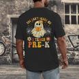 You Can't Scare Me I Teach Pre-K Halloween Teacher Ghost Men's Back Print T-Shirt, funny design You Can't Scare Me I Teach Pre-K Halloween Teacher Ghost Men's Back Print T-Shirt, funny design