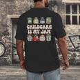 Childcare Is My Jam Child Care Teacher School Psychologist Men's Back Print T-Shirt, funny design Childcare Is My Jam Child Care Teacher School Psychologist Men's Back Print T-Shirt, funny design