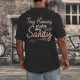 Childcare Provider Daycare Teacher Stole My Sanity Men's Back Print T-Shirt, funny design Childcare Provider Daycare Teacher Stole My Sanity Men's Back Print T-Shirt, funny design