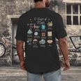 Christmas 12 Days Of Math Math Teacher Xmas STEM STEMS Men's Back Print T-Shirt, funny design Christmas 12 Days Of Math Math Teacher Xmas STEM STEMS Men's Back Print T-Shirt, funny design