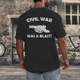 Civil War It Was A Blast History Teacher T-Shirt Men's Back Print T-Shirt, funny design Civil War It Was A Blast History Teacher T-Shirt Men's Back Print T-Shirt, funny design