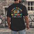 Colorful Math Teacher Retirement Solve The Problem Retired Men's Back Print T-Shirt, funny design Colorful Math Teacher Retirement Solve The Problem Retired Men's Back Print T-Shirt, funny design