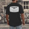 Composition Notebook Halloween Costume Teacher Student Men's Back Print T-Shirt, funny design Composition Notebook Halloween Costume Teacher Student Men's Back Print T-Shirt, funny design