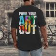 Cool Artist For Men Women Painter Art Teacher Paint Artists Men's Back Print T-Shirt, funny design Cool Artist For Men Women Painter Art Teacher Paint Artists Men's Back Print T-Shirt, funny design