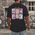 Coquette Bow Spooky Teacher Ghost Halloween Trick Or Teach Men's Back Print T-Shirt, funny design Coquette Bow Spooky Teacher Ghost Halloween Trick Or Teach Men's Back Print T-Shirt, funny design