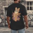 Coquette Music Note Patchwork Ghost Music Teacher Halloween Men's Back Print T-Shirt, funny design Coquette Music Note Patchwork Ghost Music Teacher Halloween Men's Back Print T-Shirt, funny design