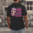 Created By God Called To Teacher Jesus Christian Teacher Men's Back Print T-Shirt, funny design Created By God Called To Teacher Jesus Christian Teacher Men's Back Print T-Shirt, funny design