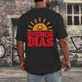 Cute Bilingual Spanish Teacher Buenos Dias Sunshine Men's Back Print T-Shirt, funny design Cute Bilingual Spanish Teacher Buenos Dias Sunshine Men's Back Print T-Shirt, funny design