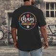 Cute Chaos Coordinator Teacher First Day Of School Men's Back Print T-Shirt, funny design Cute Chaos Coordinator Teacher First Day Of School Men's Back Print T-Shirt, funny design
