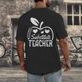 Cute Substitute Teacher Appreciation Men Women Men's Back Print T-Shirt, funny design Cute Substitute Teacher Appreciation Men Women Men's Back Print T-Shirt, funny design