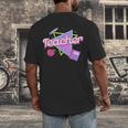 Cute Teacher Shirt 80's 90's Style Retro Old School Teacher For Men Women Men's Back Print T-Shirt, funny design