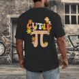 Cutie Pi Shirt Pi Day Math Girls Kids Women Toddler Teacher Men's Back Print T-Shirt, funny design