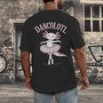 Dancolotl Ballerina Axolotl Ballet Dance Teacher Men's Back Print T-Shirt, funny design Dancolotl Ballerina Axolotl Ballet Dance Teacher Men's Back Print T-Shirt, funny design