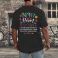 Daycare Provider Loving Kind Reliable Infant Room Teacher Men's Back Print T-Shirt, funny design Daycare Provider Loving Kind Reliable Infant Room Teacher Men's Back Print T-Shirt, funny design