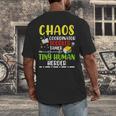 Daycare Teacher School Chaos Coordinator Toddler Tamer For Men Women Kids Men's Back Print T-Shirt, funny design Daycare Teacher School Chaos Coordinator Toddler Tamer For Men Women Kids Men's Back Print T-Shirt, funny design
