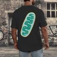 DIY Mitochondria Costume Biology Teacher Halloween Men's Back Print T-Shirt, funny design