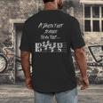 It Doesn't Get Scarier Halloween Music Teacher Costume For Men Women Men's Back Print T-Shirt, funny design