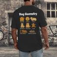 Dog Geometry Math Teacher Back To School STEM Humor Men's Back Print T-Shirt, funny design Dog Geometry Math Teacher Back To School STEM Humor Men's Back Print T-Shirt, funny design