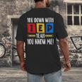 You Down With IEP Yeah You Know Me SPED Teacher Men's Back Print T-Shirt, funny design You Down With IEP Yeah You Know Me SPED Teacher Men's Back Print T-Shirt, funny design