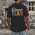 Dream Team Last Day Of School Back To School Teacher Kids Men's Back Print T-Shirt, funny design Dream Team Last Day Of School Back To School Teacher Kids Men's Back Print T-Shirt, funny design