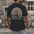 Dream Team Special Education Teacher ED SPED Squad Rainbow Men's Back Print T-Shirt, funny design Dream Team Special Education Teacher ED SPED Squad Rainbow Men's Back Print T-Shirt, funny design
