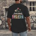 Dyslexia Teacher Awareness Dyslexic Dyslexics Dyslexia Men's Back Print T-Shirt, funny design